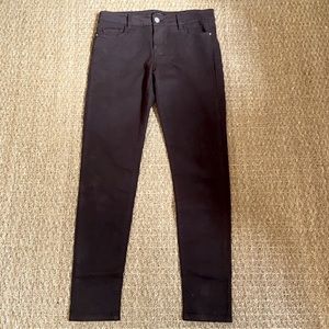 Massimo Dutti Skinny Fit Jeans in Brown